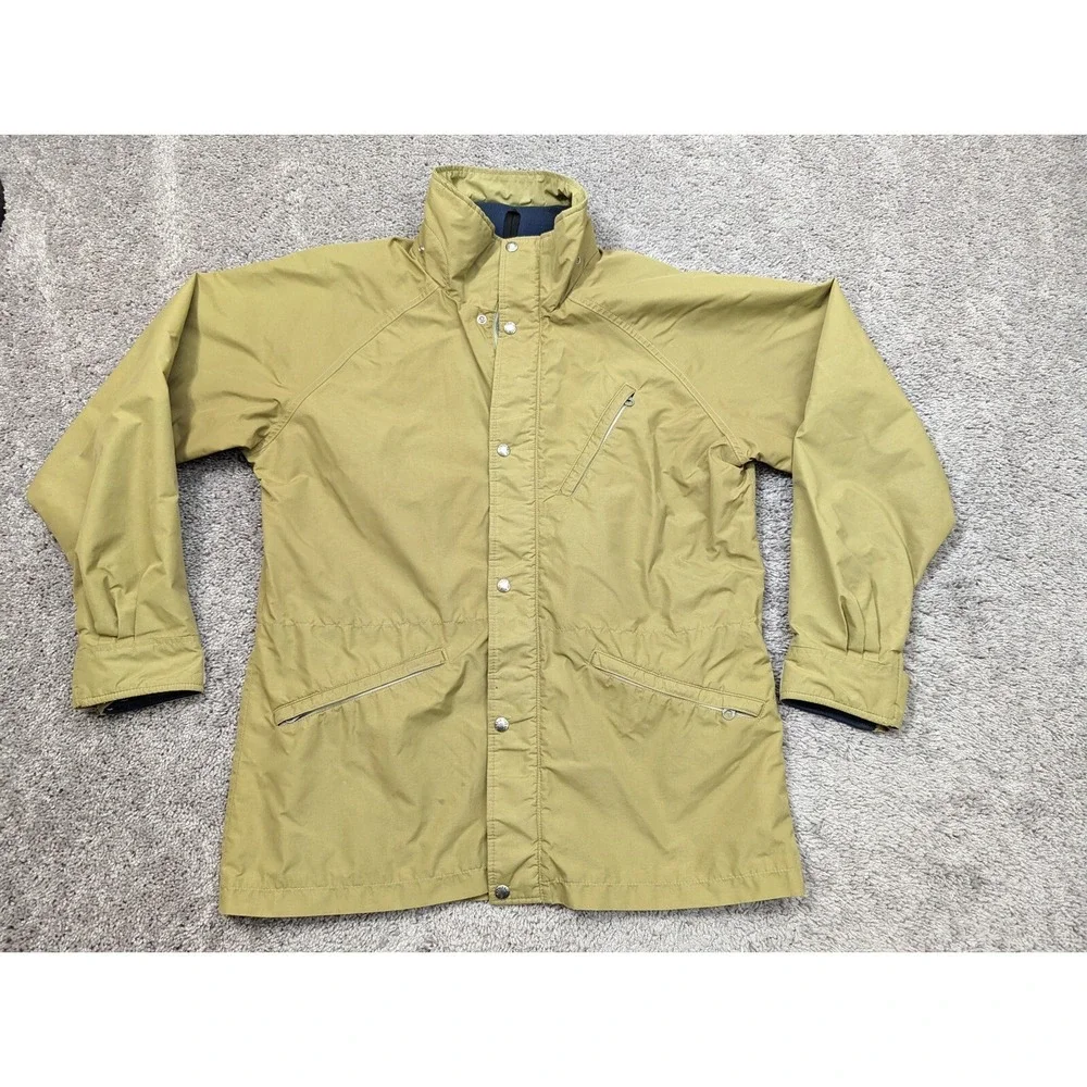 Vintage The North Face Jacket Large Beige Made in USA Windbreaker *has spots*‎